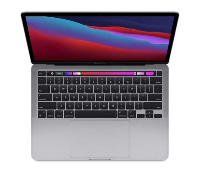 Apple MacBook Pro Z11C000HQ 13 Inch M1 Chip 16GB RAM 256GB SSD - Space Grey - Zoom Image 1