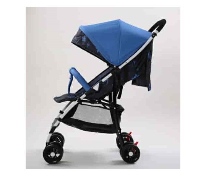 HP-700QL Four Buggy Wheeled Baby Stroller with Adjustable Push Handlebar - Blue - Zoom Image