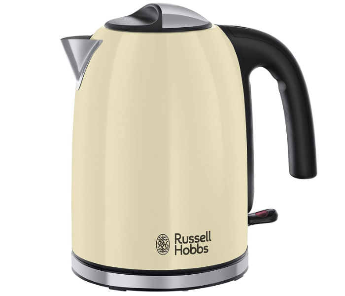 Russell Hobbs 20415 1.7 Litre 3000 Watts Stainless Steel Electric Kettle - Cream - Zoom Image 1