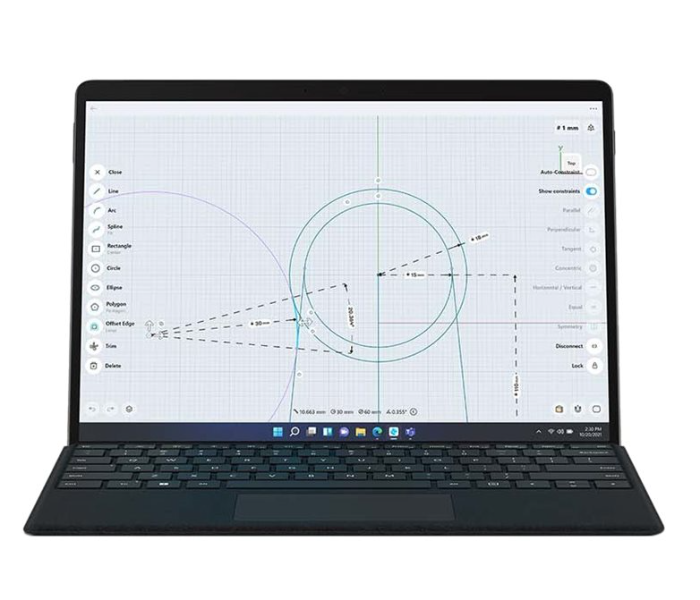 Microsoft EBQ-00021 Surface Pro8 13Inch Intel Core i5 8GB RAM 512GB SSD Windows 11 - Graphite - Zoom Image 5