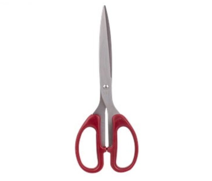 Deli 6010 1-4 Inch 210mm Stainless Steel Scissors - Maroon - Zoom Image