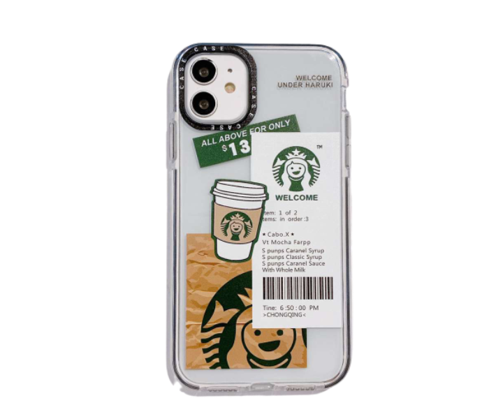 Lab 6 LBSB006 Star Bucks Iphone 11Pro Mobile Case - Transparent - Zoom Image 1