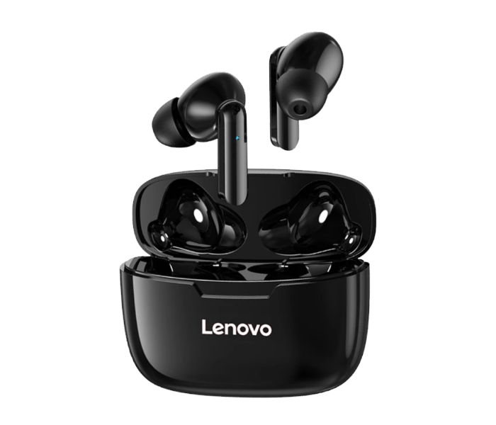 Lenovo XT90 Bluetooth 5.0 True Wireless Stereo Earphone with Touch Control, IPX5 Waterproof and 300mAh Charging Case for iPhones and Android Smartphones -Black - Zoom Image 2