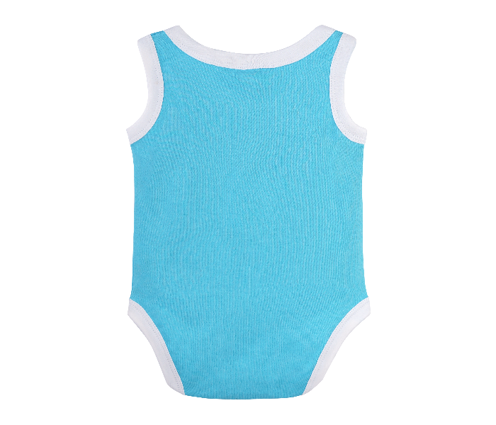 Popees Spock B Sleeveless Comfortable Onesies for 3 Year Babies - Blue - Zoom Image 2