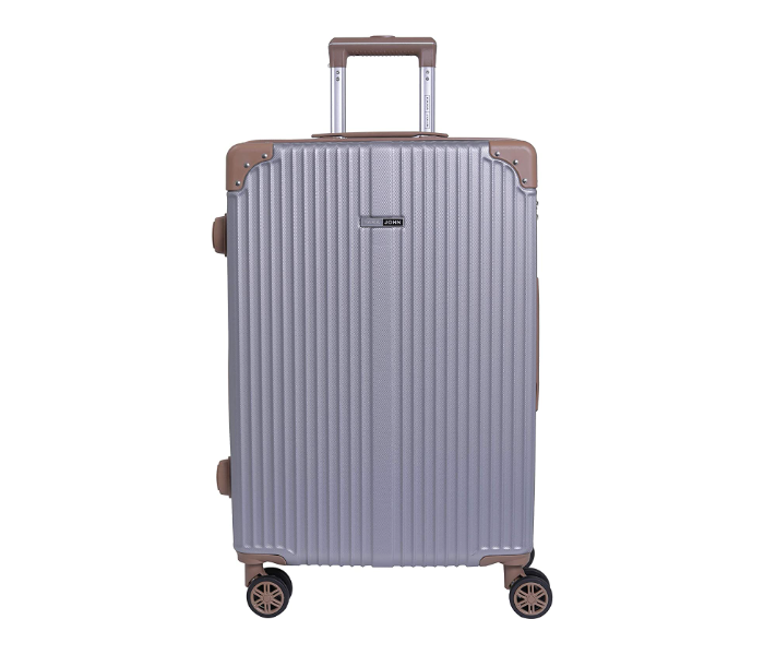 Para John PJTR3148 Scatola 3 Piece Hard Trolley Luggage Set with Four Silent Spinner Wheels - Silver - Zoom Image 2