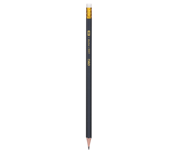 Deli U20000 12 Piece Graphite Pencil HB with Eraser - Zoom Image 2