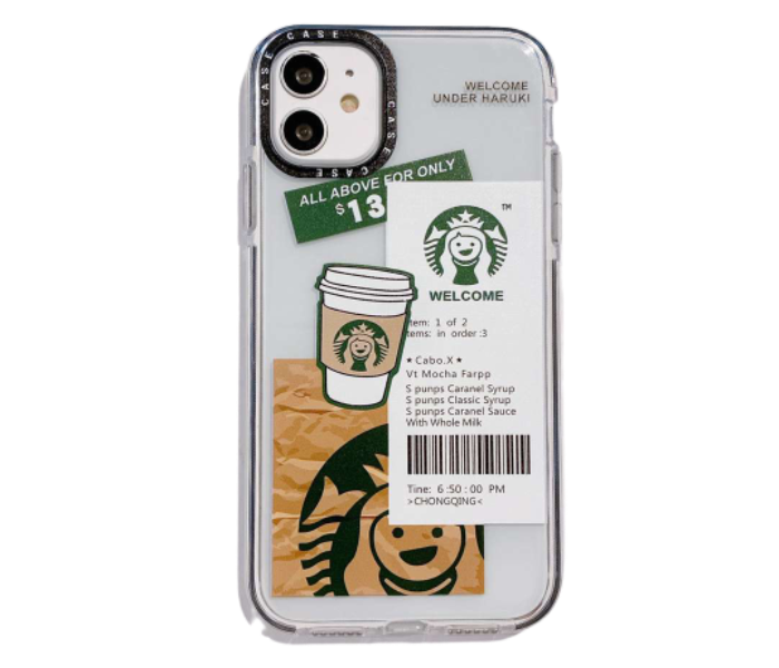 Lab 6 LBSB006 Star Bucks Iphone 13 Mobile Case - Transparent - Zoom Image 1