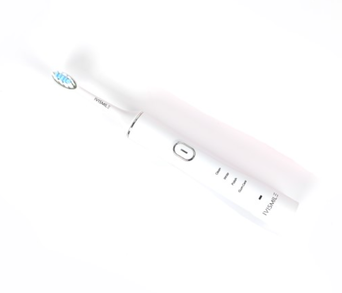 Ivismile Deep Oral Cleaning Rechargeable Electric Tooth Brush with USB Recharge - White - Zoom Image 1