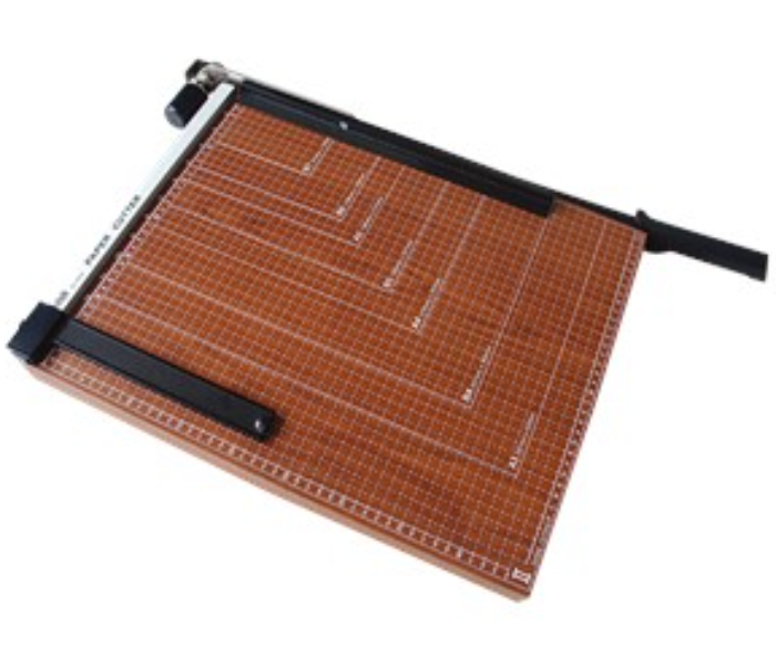 Deli 8002 Manual A3 Sheet Paper Trimmer - Brown - Zoom Image