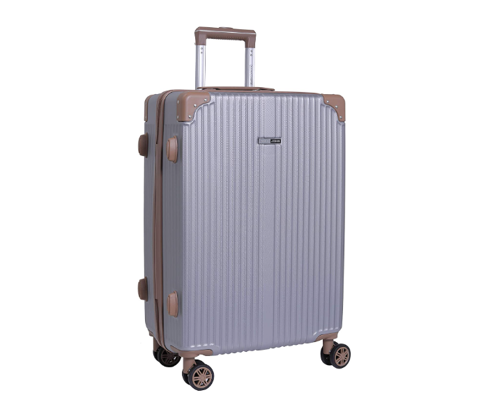 Para John PJTR3148 Scatola 3 Piece Hard Trolley Luggage Set with Four Silent Spinner Wheels - Silver - Zoom Image 3