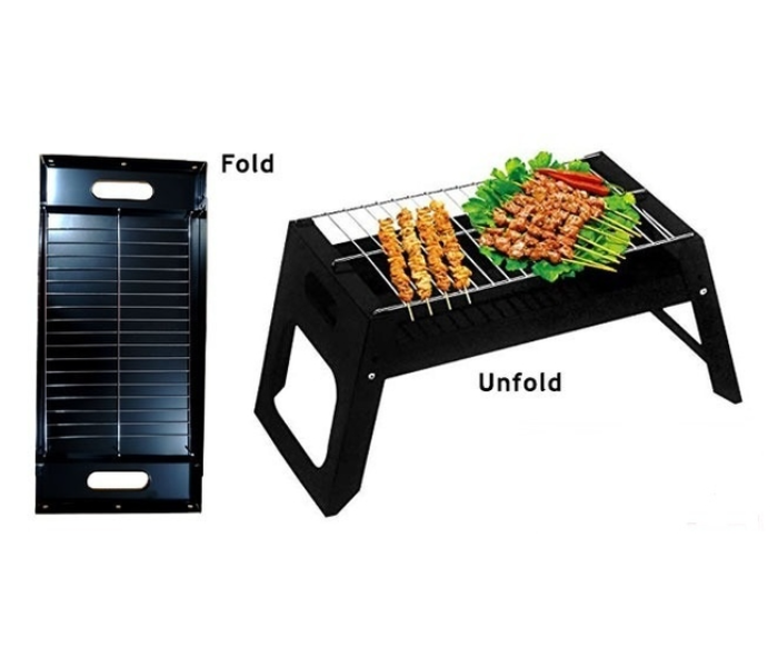 TL-258 Portable And Foldable Charcoal BBQ Grill -Black - Zoom Image 2