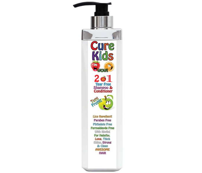 Keratin Cure 260ml Kids Wow 2 In 1 Tear Free Shampoo and Conditioner - Zoom Image