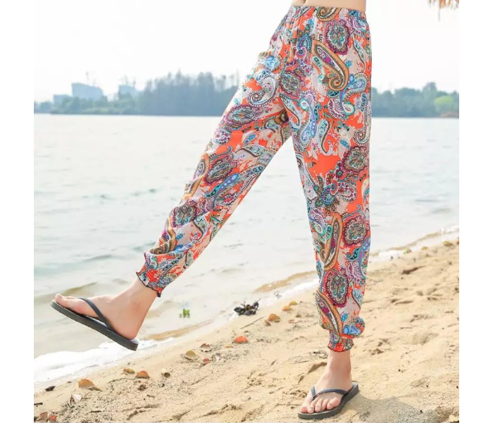 7264 Printed Comfortable Palazzo Pants for Women - Zoom Image 6