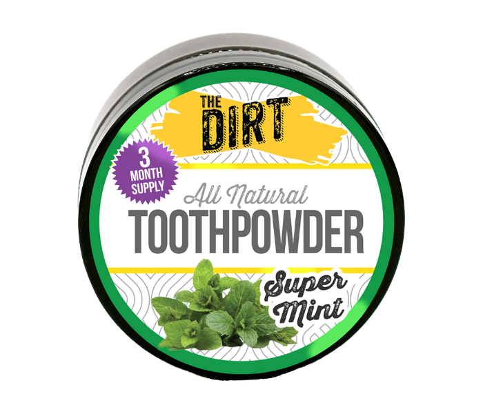 Natural Super Mint Flavoured 50g Oral Cleansing Tooth Powder - Zoom Image 1