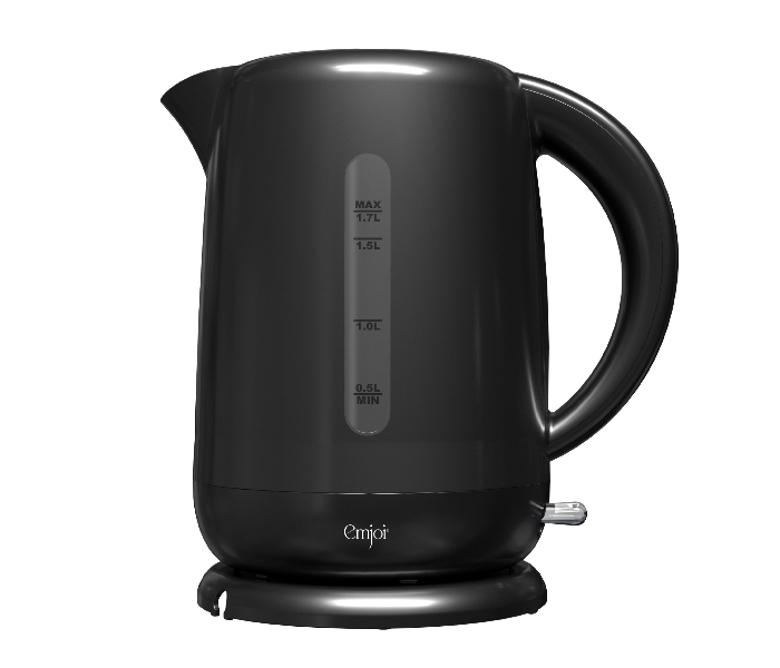 Emjoi UEK-605 1.7 Liter Electric Kettle With Anti-Corrosion Stainless Steel Base -Black - Zoom Image