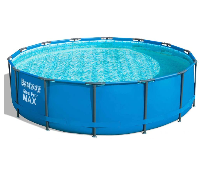 Bestway 56950 4.27mx1.07m Above Ground Round Framed Pool -Blue - Zoom Image