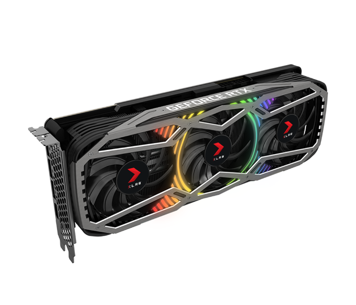 PNY GeForce RTX 3070 8GB Graphics Card XLR8 Gaming REVEL EPIC-X RGB Triple Fan Edition - Zoom Image 4