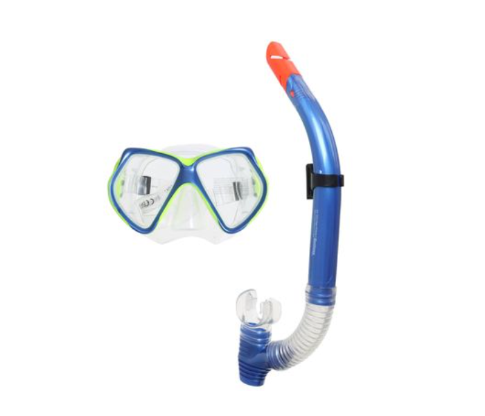 Bestway 24003 20 cm Hydro-Pro Ocean Diver Mask And Snorkel Set -Blue - Zoom Image 1