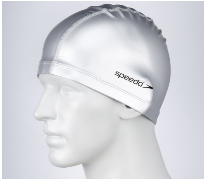 Speedo Unisex Swim Pace Cap for Adults - Silver - Zoom Image 2