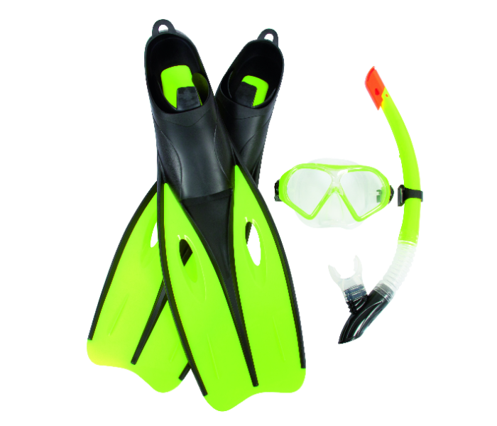 Bestway 25021 Hydro-Pro Dream Diver Snorkel Set -Green - Zoom Image