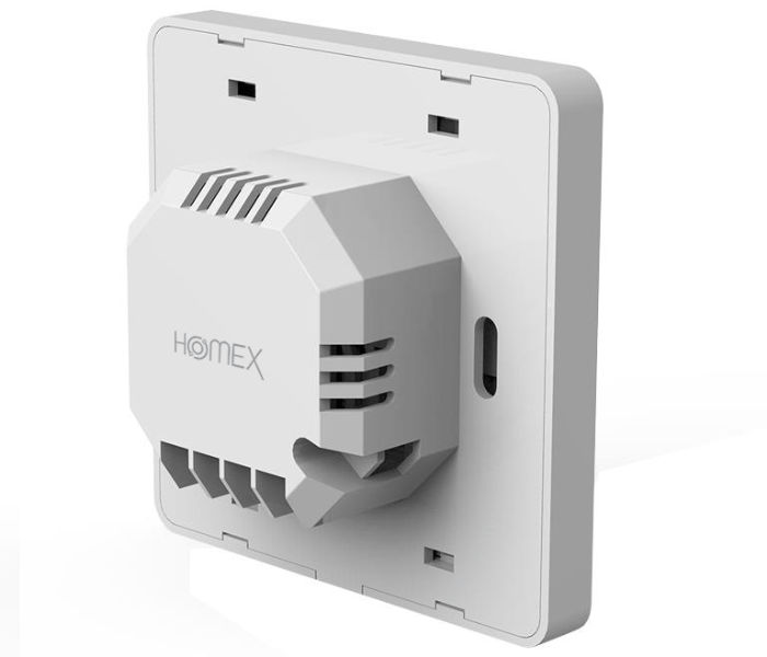 Homex HM016 Smart Wifi Gang 3 Switches - White - Zoom Image 3