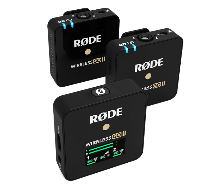 Rode Wireless Go 2 Compact Wireless Microphone System - Black - Zoom Image 1