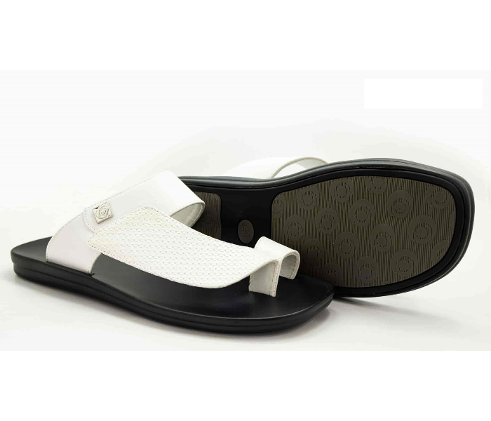 Odyssey 1288-20 42 EU Flat Sandal for Men - Black and White - Zoom Image