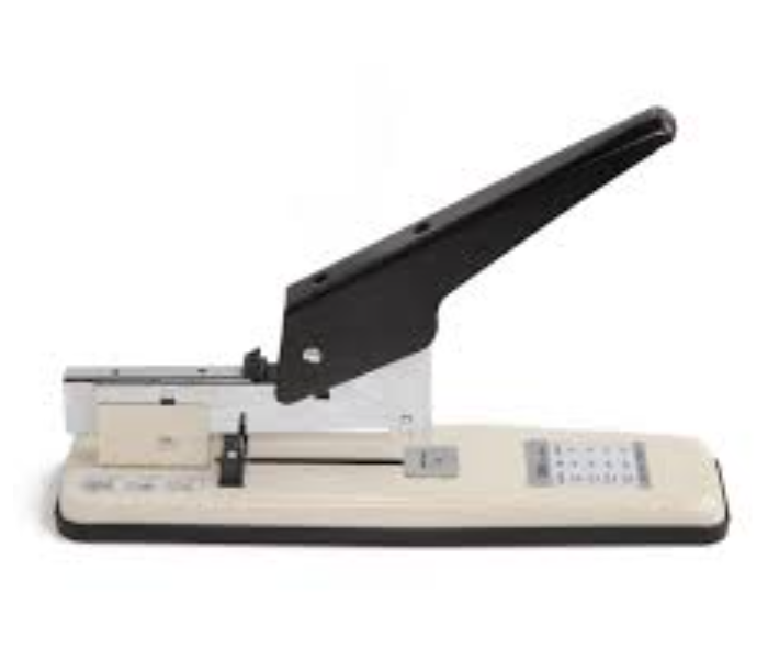 Deli 0394 80 Sheets Heavy Duty Stapler Machine - Black - Zoom Image 2