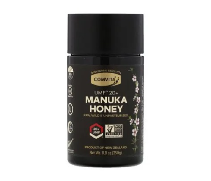 Comvita 250g UMF 20 Plus Certified Genuine Gluten-Free Manuka Honey - Zoom Image