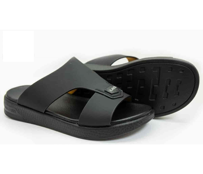 Finities 1337-02 43 EU MCloud Flat Comfort Sandal for Men - Black - Zoom Image