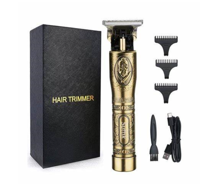 Resuxi Hight Quality Rechargeable Hair Clipper with Digital Power Indicator Light - Gold - Zoom Image