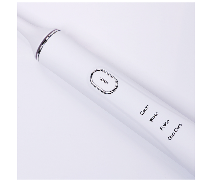 Ivismile Deep Oral Cleaning Rechargeable Electric Tooth Brush with USB Recharge - White - Zoom Image 7