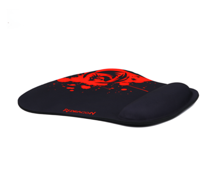 Redragon P020 LIBRA Gel Gaming Mouse Pad with Wrist Rest Support - Black - Zoom Image 4