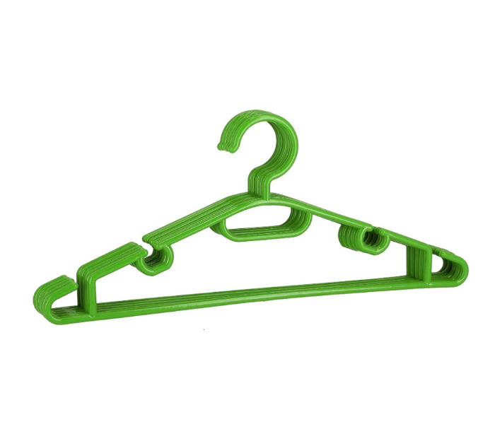 Royalford RF9435 5 Pieces Plastic Cloth Hanger - Green And Red - Zoom Image 1