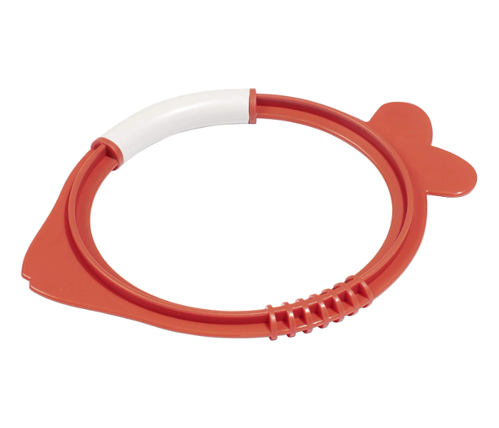 Bestway 26009 Plastic Hydro-Swim Lil Fish Dive Rings Toy -Red - Zoom Image