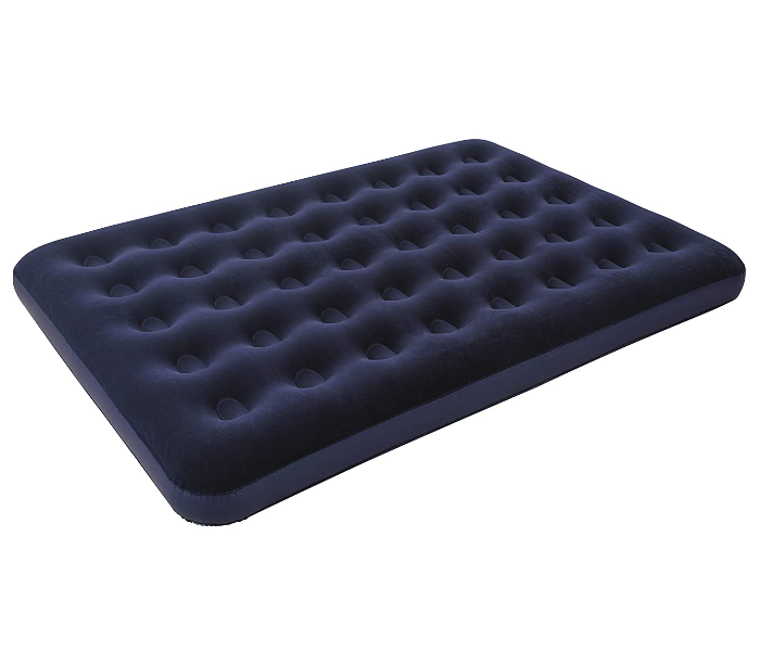 Bestway 67002 Double Flocked Sleeping Surface Air Mattress -Blue - Zoom Image 3