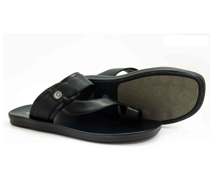 Odyssey 1286-02 41 EU Flat Sandal for Men - Black - Zoom Image