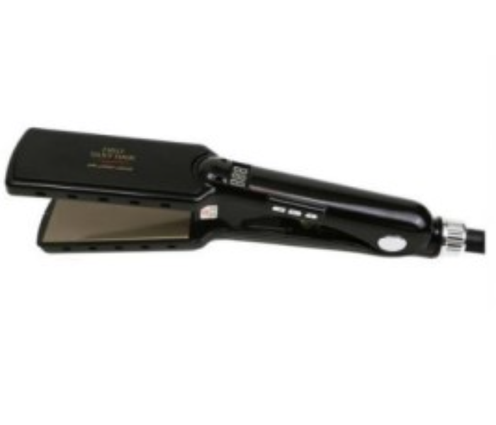 Ceramic Straightening Iron Large for Women - Black - Zoom Image