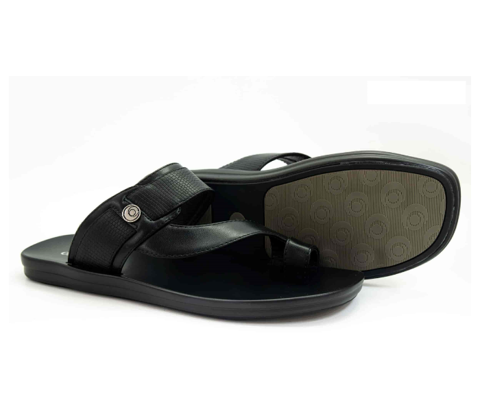 Odyssey 1286-02 40 EU Flat Sandal for Men - Black - Zoom Image