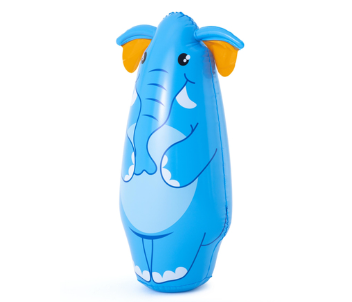 Bestway 52152 89 Cm Vinyl Animal Shaped Hit Me Inflatable Punching Toy With Heavy Bottom For Kids -Blue - Zoom Image