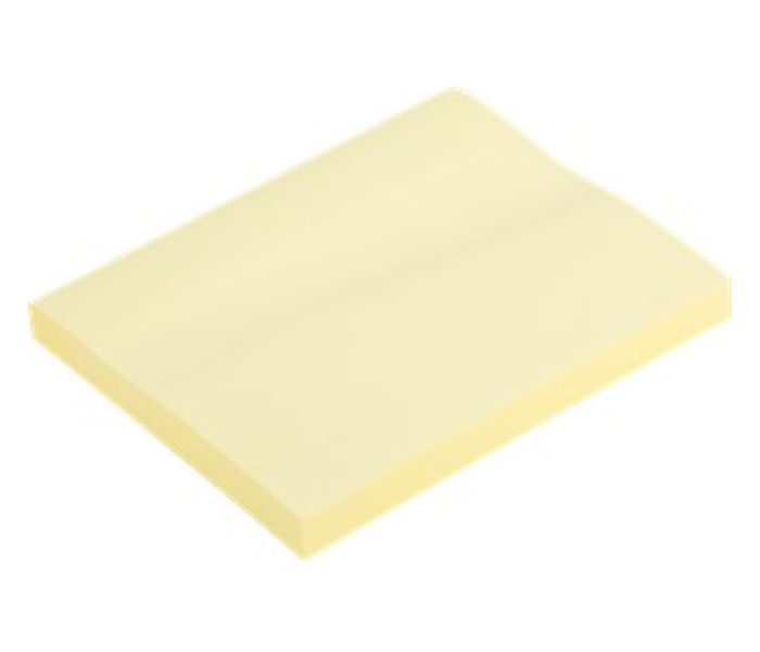 A00453 100 Sheets Sticky Notes - Yellow - Zoom Image