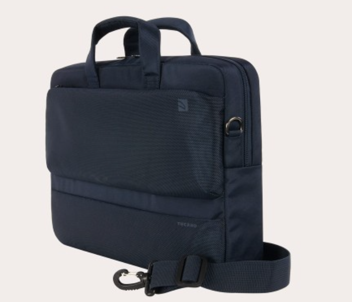 Tucano BDR15 Dritta Slim NoteBook 15.6 Inch and MacBook 16 Inch Laptop Backpacks - Navy Blue - Zoom Image 4