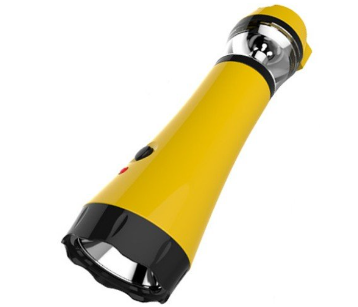 SML1012SL 4000mAh Smart Light Rechargeable Search Light - Yellow - Zoom Image 1