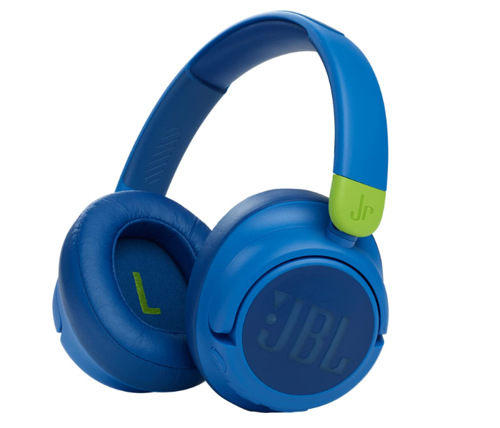 JBL Jr460NC Wireless over-ear Noise Cancelling Kids Headphones - Blue - Zoom Image 4