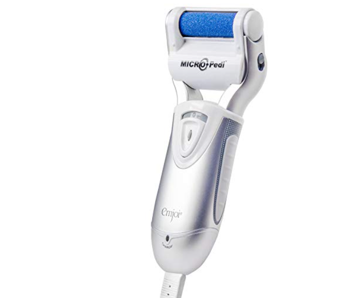 Emjoi AP-3RPA Micropedi Callus Remover with High Speed 360 Degree Rotation -White and Silver - Zoom Image