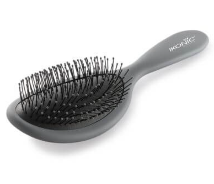 Ikonic 8904231000957 No Knot Brush Hair Comb - Grey - Zoom Image