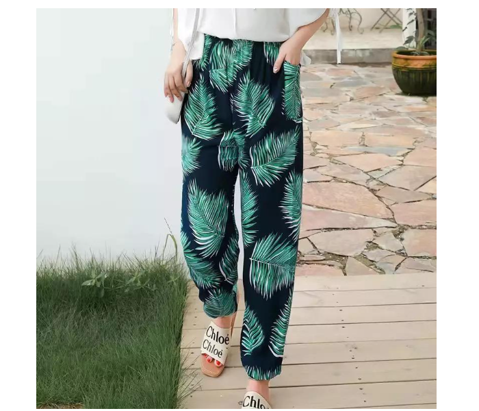 7264 Pack Of 7 Printed Comfortable Palazzo Pants for Women - Zoom Image 2