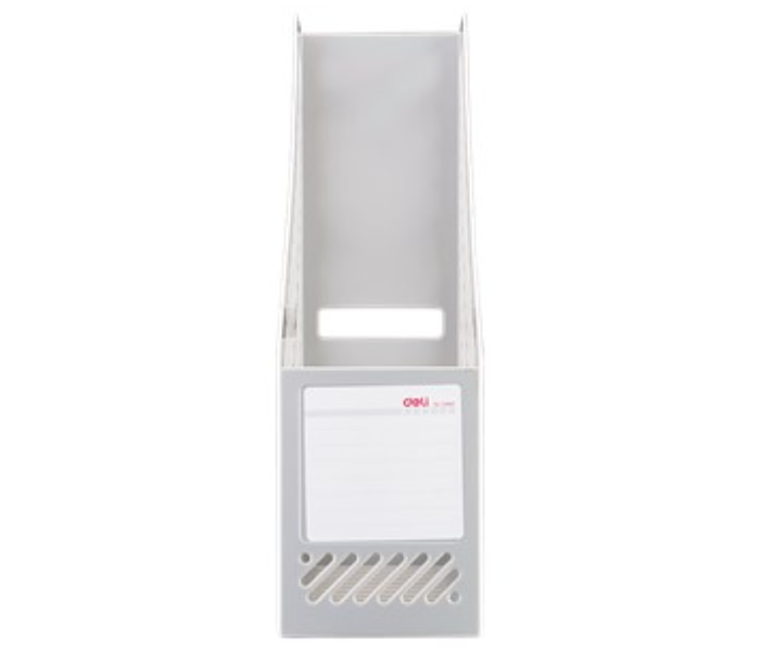 Deli 9841 259x90x295mm Magazine Holder - White - Zoom Image