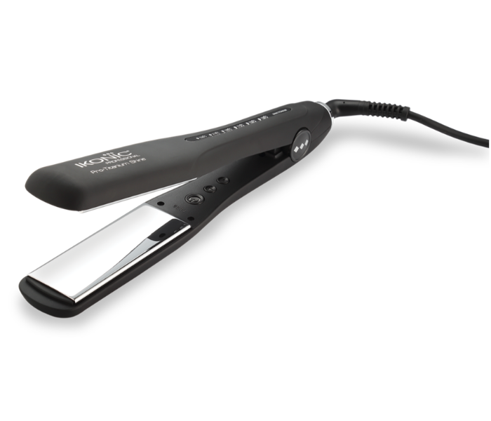 Ikonic 8904231000124 Pro Titanium Shine Straightener - Black - Zoom Image