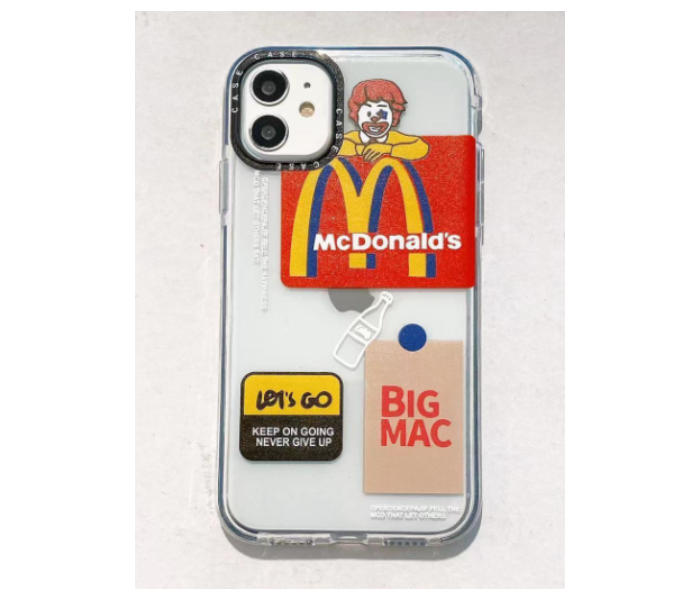 LAB 6 LBMC007 Mcdonald iPhone 11 Pro Max Mobile Case - Transaparent - Zoom Image 3